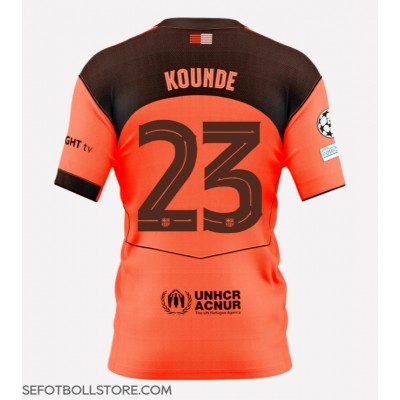 Barcelona Jules Kounde #23 Replika Tredje Tröja 2025-26 Kortärmad Barcelona Jules Kounde #23 Replika Tredje Tröja 2025-26 Kortärmad